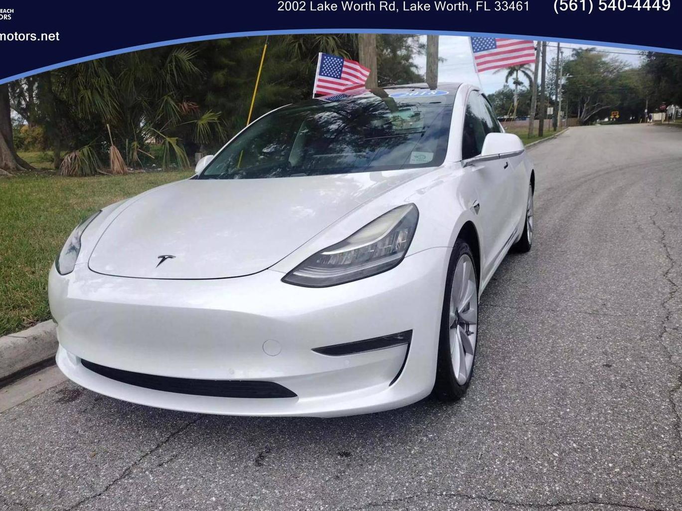 TESLA MODEL 3 2018 5YJ3E1EAXJF060540 image